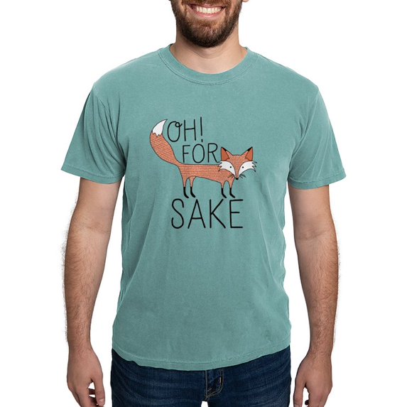 CafePress - Oh! For Fox Sake - Mens Comfort Colors Shirt