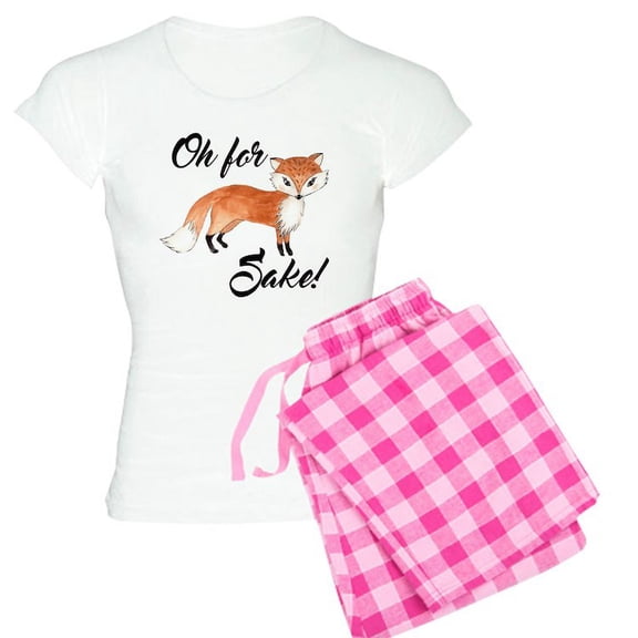 CafePress - Oh For Fox Sake Pajamas - Women's Light Pajamas