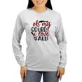 thumbnail image 1 of CafePress - Oh My Gourd I Love Fall Long Sleeve T Shirt - Women's Long Sleeve Graphic Casual T-Shirt, 1 of 4