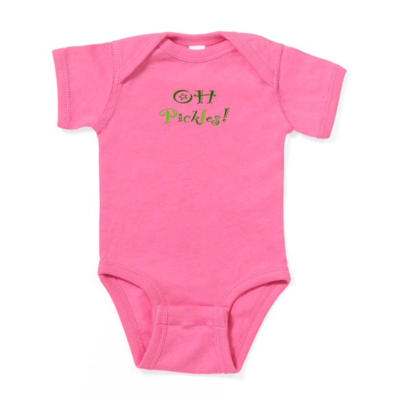 CafePress - Oh Pickles - Cute Infant Bodysuit Baby Romper - Size Newborn - 24 Months