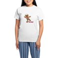 thumbnail image 1 of CafePress - Oh Snap Gingerbread Cookie Women's Light Pajamas - Women's Short Sleeve Print T-Shirt and Pants Light Cotton Pajama Set, 1 of 7