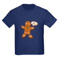 thumbnail image 1 of CafePress - Oh Snap Gingerbread Man Kids Dark T Shirt - Dark T-Shirt Kids XS-XL, 1 of 4