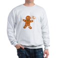 thumbnail image 1 of CafePress - Oh Snap Gingerbread Man Sweatshirt - Crew Neck Sweatshirt, 1 of 4