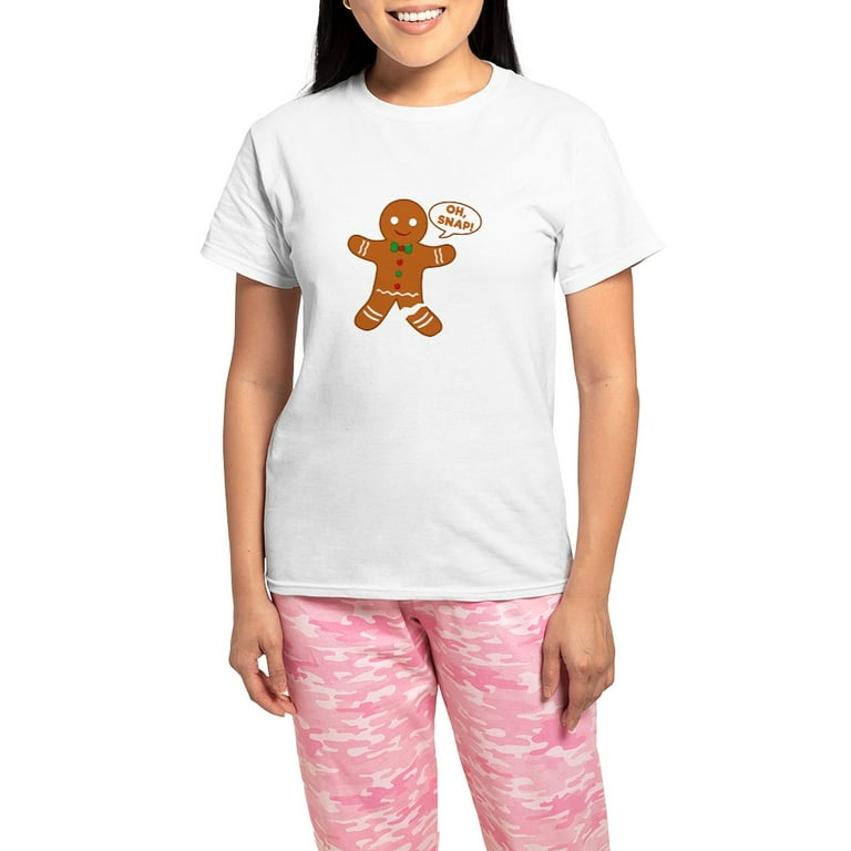 Oh snap gingerbread pajamas sale