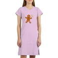 thumbnail image 1 of CafePress - Oh Snap Gingerbread Man - Women's Nightshirt, 1 of 4