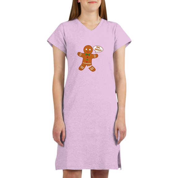 CafePress - Oh Snap Gingerbread Man - Women's Nightshirt