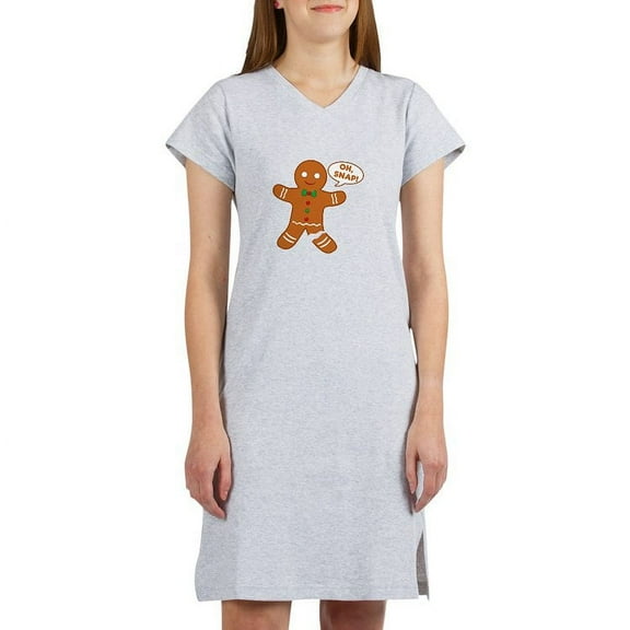 CafePress - Oh Snap Gingerbread Man - Women's Nightshirt