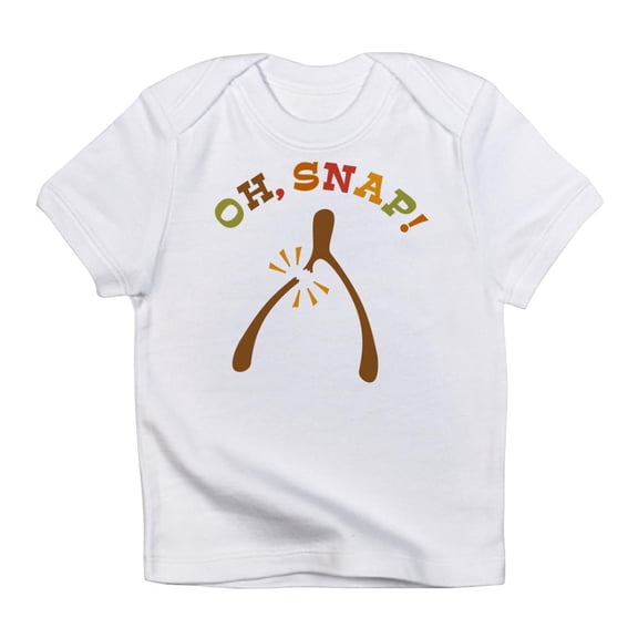 CafePress - Oh, Snap Wishbone Infant T Shirt - Infant T-Shirt