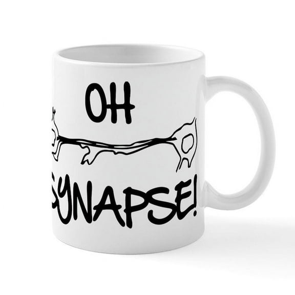 CafePress - Oh Synapse - 11 oz Ceramic Mug - Novelty Coffee Tea Cup