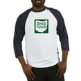 thumbnail image 1 of CafePress - Ohio Turnpike Baseball Jersey - Cotton Baseball Jersey, 3/4 Raglan Sleeve Shirt, 1 of 4