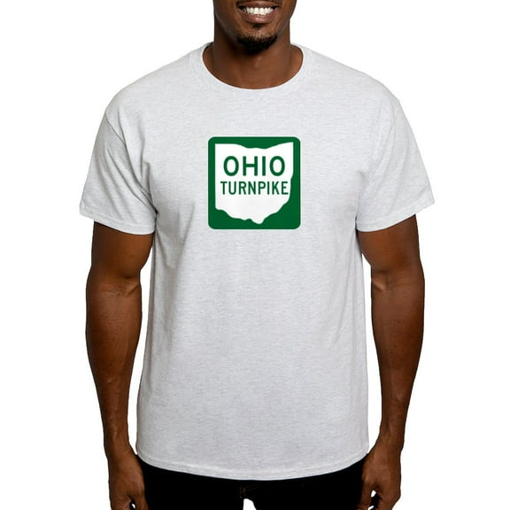CafePress - Ohio Turnpike Dark T Shirt - Men's Classic Graphic T-Shirt