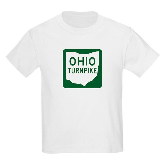 CafePress - Ohio Turnpike Kids Light T Shirt - Light T-Shirt Kids XS-XL