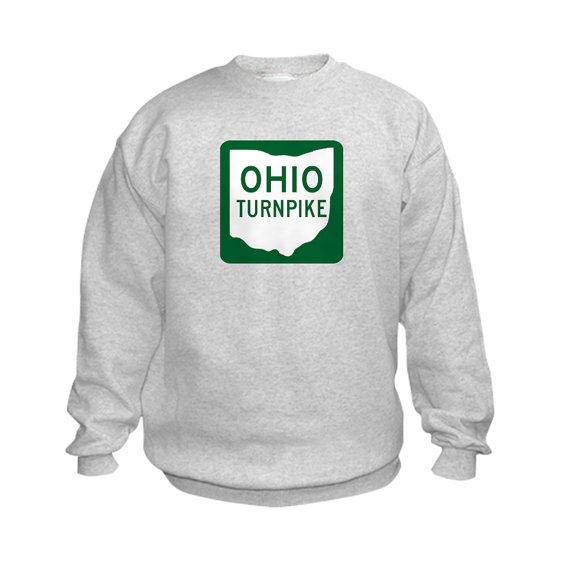 CafePress - Ohio Turnpike Kids Sweatshirt - Kids Sweatshirt, Youth Crew Neck Sweatshirt