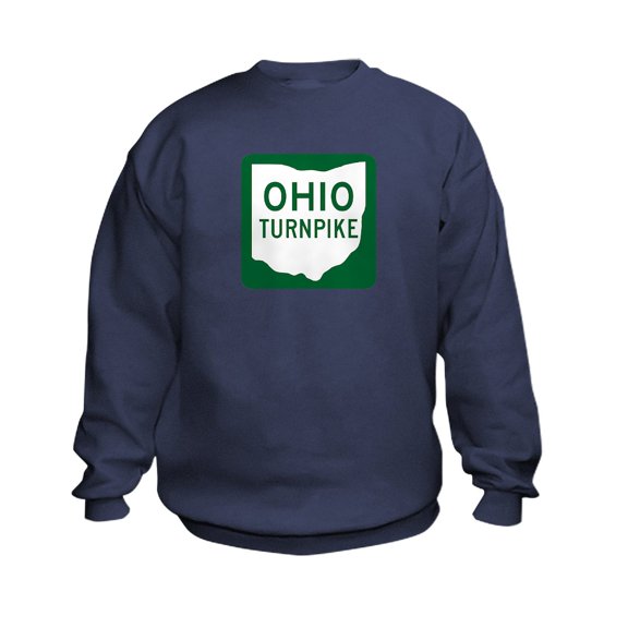 CafePress - Ohio Turnpike Kids Sweatshirt - Kids Sweatshirt, Youth Crew Neck Sweatshirt