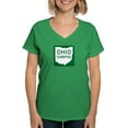 thumbnail image 1 of CafePress - Ohio Turnpike Women's V Neck Dark T Shirt - Women's V-Neck Dark T-Shirt, 1 of 4