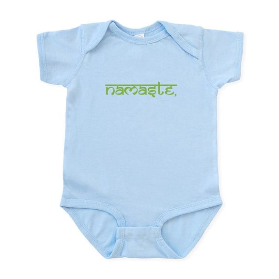 CafePress - Ohm Indian Design Body Suit - Baby Light Bodysuit, Size Newborn - 24 Months