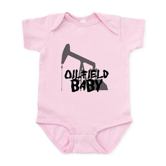 CafePress - Oilfield Baby Body Suit - Baby Light Bodysuit, Size Newborn - 24 Months