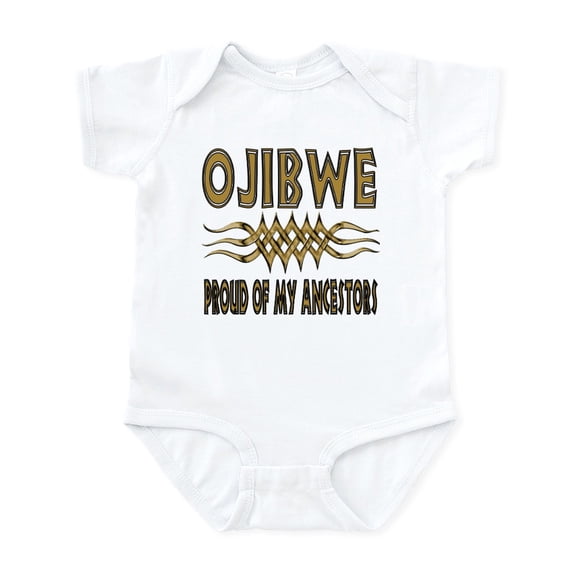CafePress - Ojibwe Ancestors Infant Bodysuit - Baby Light Bodysuit, Size Newborn - 24 Months