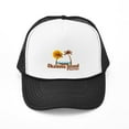 thumbnail image 1 of CafePress - Okaloosa Island FL - Adjustable Unisex Printed Trucker Hat with Mesh Back, 1 of 8