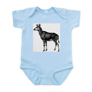 CafePress - Okapi (Front Only) Infant Bodysuit - Baby Light Bodysuit, Size Newborn - 24 Months