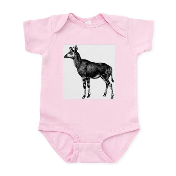 CafePress - Okapi (Front Only) Infant Bodysuit - Baby Light Bodysuit, Size Newborn - 24 Months