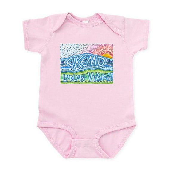 CafePress - Okemo Body Suit - Baby Light Bodysuit, Size Newborn - 24 Months