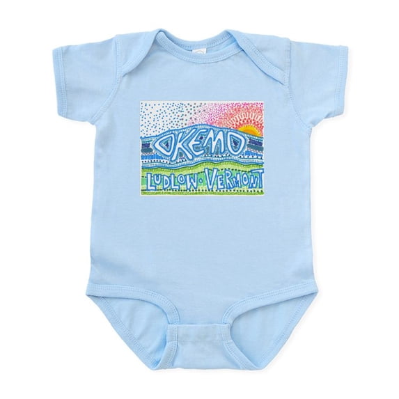 CafePress - Okemo Body Suit - Baby Light Bodysuit, Size Newborn - 24 Months