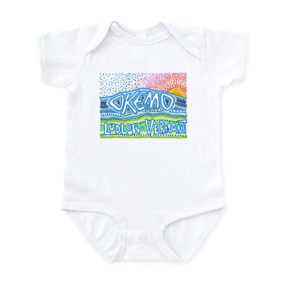 CafePress - Okemo Body Suit - Baby Light Bodysuit, Size Newborn - 24 Months