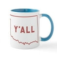 thumbnail image 1 of CafePress - Oklahoma Y'all - 11 oz Ceramic Mug - Novelty Coffee Tea Cup, 1 of 6
