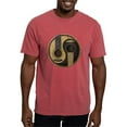 thumbnail image 1 of CafePress - Old And Worn Acoustic Guitars Yin Yang - Mens Comfort Colors Shirt, 1 of 5