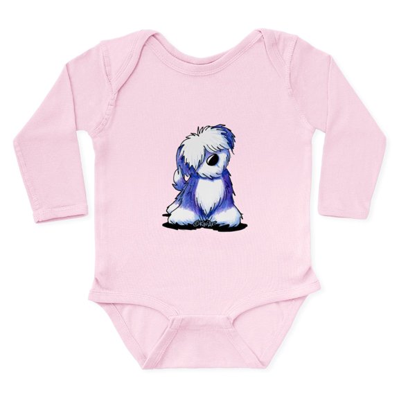 CafePress - Old English Sheepie Long Sleeve Infant Bodysuit - Long Sleeve Cotton Baby Bodysuit