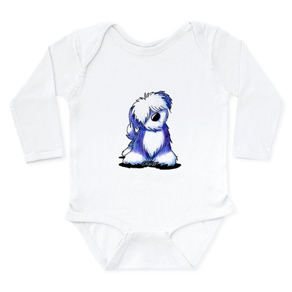 CafePress - Old English Sheepie Long Sleeve Infant Bodysuit - Long Sleeve Cotton Baby Bodysuit