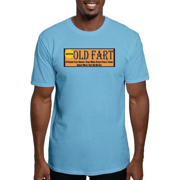CafePress - Old Fart Motto T Shirt - Fitted T-Shirt, Vintage Fit Soft Cotton Tee