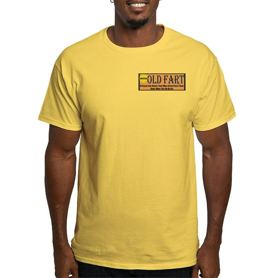 CafePress - Old Fart Motto T Shirt - Men's Classic Graphic T-Shirt