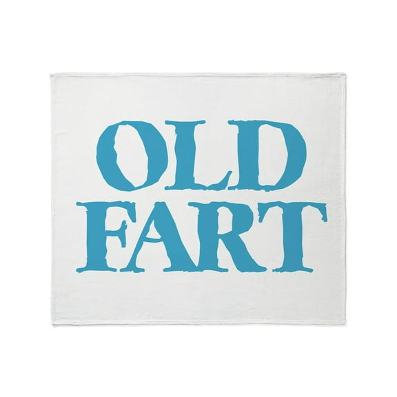 CafePress - Old Fart Throw Blanket - Soft Fleece Throw Blanket, 50"x60" for All Ages