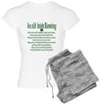thumbnail image 1 of CafePress - Old Irish Blessing Women's Light Pajamas - Women's Short Sleeve Print T-Shirt and Pants Light Cotton Pajama Set, 1 of 7