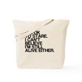 thumbnail image 1 of CafePress - Old, OK To Stare, Funny Tote Bag - Unisex Canvas Tote Bag, Beige, 1-Piece, 1 of 7