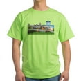 thumbnail image 1 of CafePress - Old Quebec Pano With One Flag Light T Shirt - Light T-Shirt - CP, 1 of 4