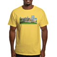 thumbnail image 1 of CafePress - Old Quebec Pano With One Flag Light T Shirt - Men's Classic Graphic T-Shirt, 1 of 4