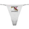 thumbnail image 1 of CafePress - Old School Crabcakes & Football Classic Thong - Women's Novelty Thong Panties Underwear, 1 of 4