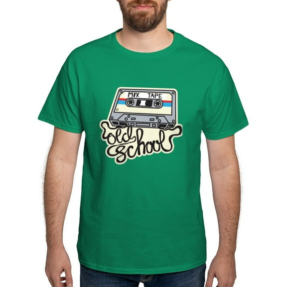 CafePress - Old School T Shirt - Men's Classic Graphic Cotton T-Shirt