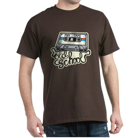 CafePress - Old School T Shirt - Men's Classic Graphic Cotton T-Shirt