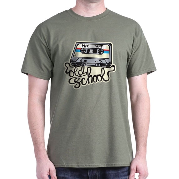 CafePress - Old School T Shirt - Men's Classic Graphic Cotton T-Shirt