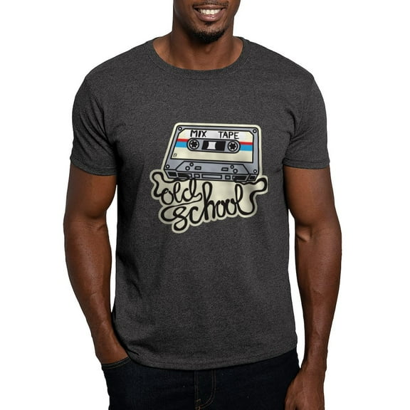 CafePress - Old School T Shirt - Men's Classic Graphic Cotton T-Shirt