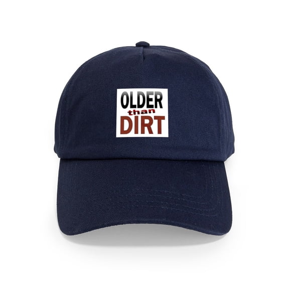 CafePress - Older Than Dirt Cap - Adjustable 100% Brushed Unisex Casual Cotton Baseball Cap, Beige, 1