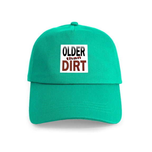 CafePress - Older Than Dirt Cap - Adjustable 100% Brushed Unisex Casual Cotton Baseball Cap, Beige, 1