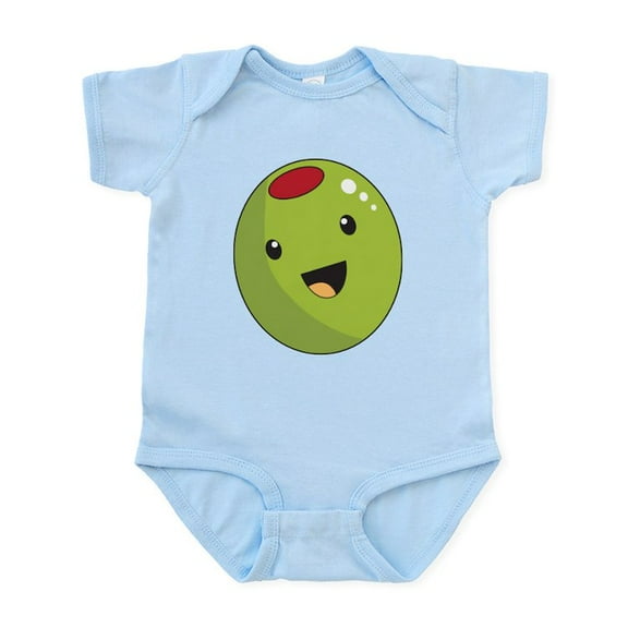 CafePress - Olive Infant Bodysuit - Baby Light Bodysuit, Size Newborn - 24 Months