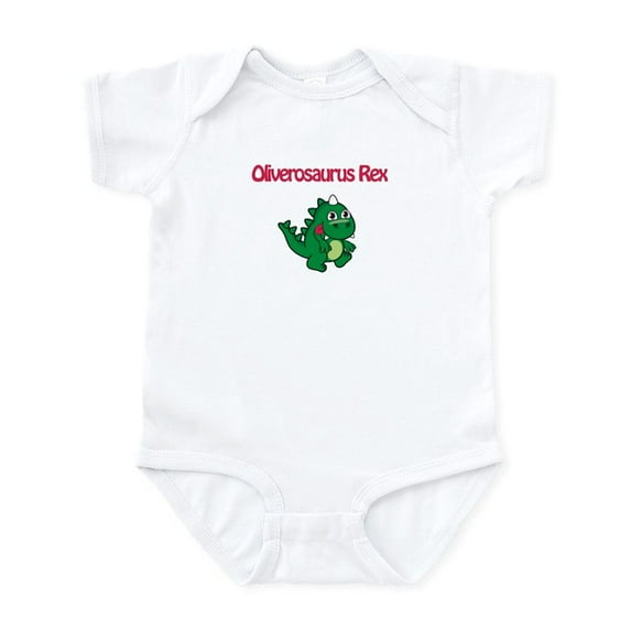 CafePress - Oliverosaurus Rex Infant Bodysuit - Baby Light Bodysuit, Size Newborn - 24 Months
