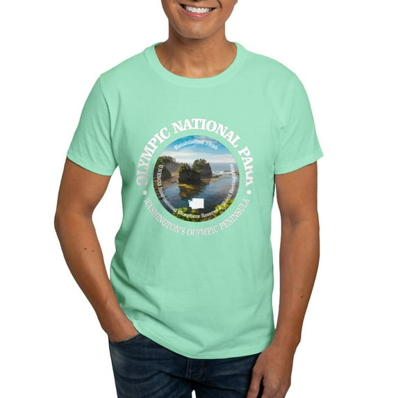 CafePress - Olympic National Park T Shirt - Men's Classic Graphic Cotton T-Shirt