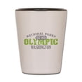 thumbnail image 1 of CafePress - Olympic National Park WA - White/Black Shot Glass, Unique and Funny Shot Glass, 1 of 2